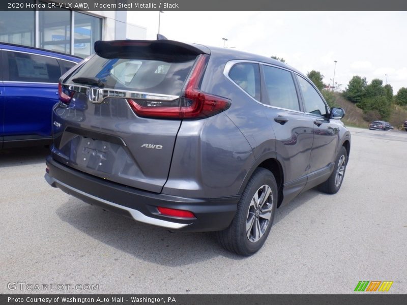 Modern Steel Metallic / Black 2020 Honda CR-V LX AWD