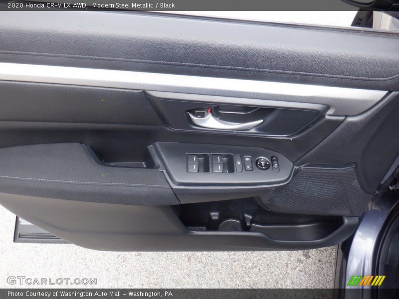Modern Steel Metallic / Black 2020 Honda CR-V LX AWD