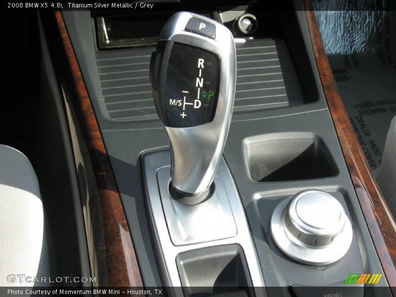 Titanium Silver Metallic / Grey 2008 BMW X5 4.8i