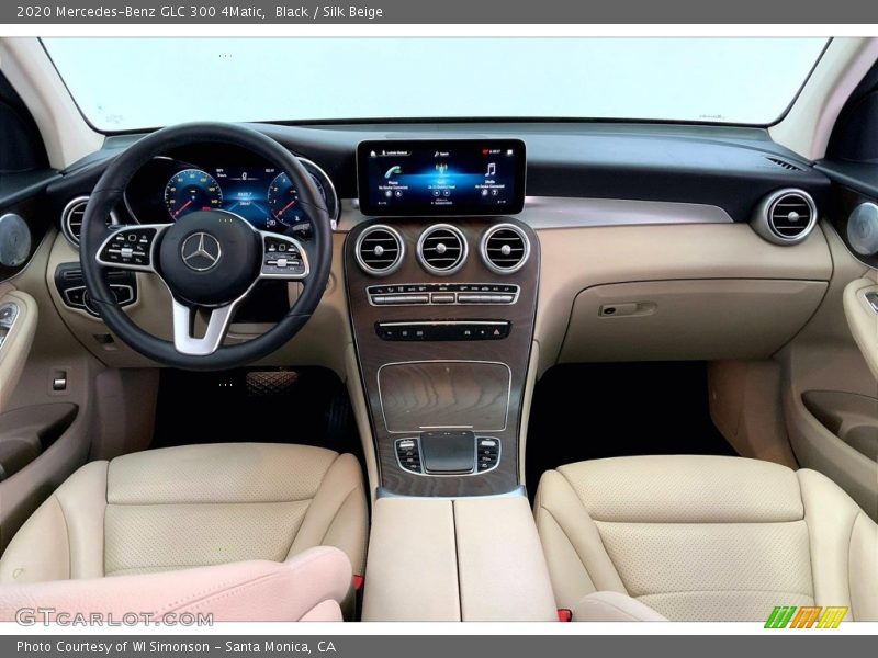 Dashboard of 2020 GLC 300 4Matic