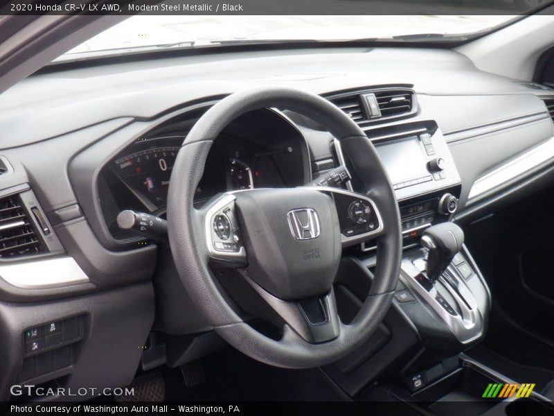 Modern Steel Metallic / Black 2020 Honda CR-V LX AWD