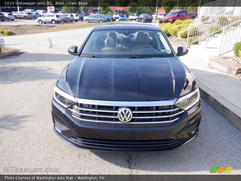 Black / Dark Beige 2019 Volkswagen Jetta SEL