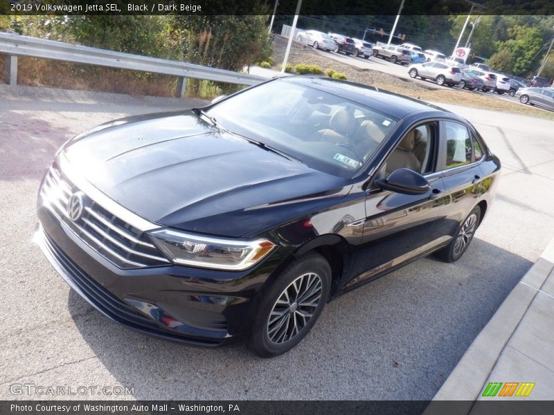 Black / Dark Beige 2019 Volkswagen Jetta SEL