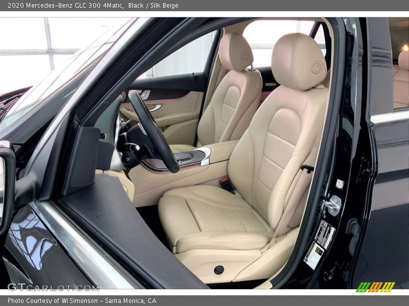 Front Seat of 2020 GLC 300 4Matic