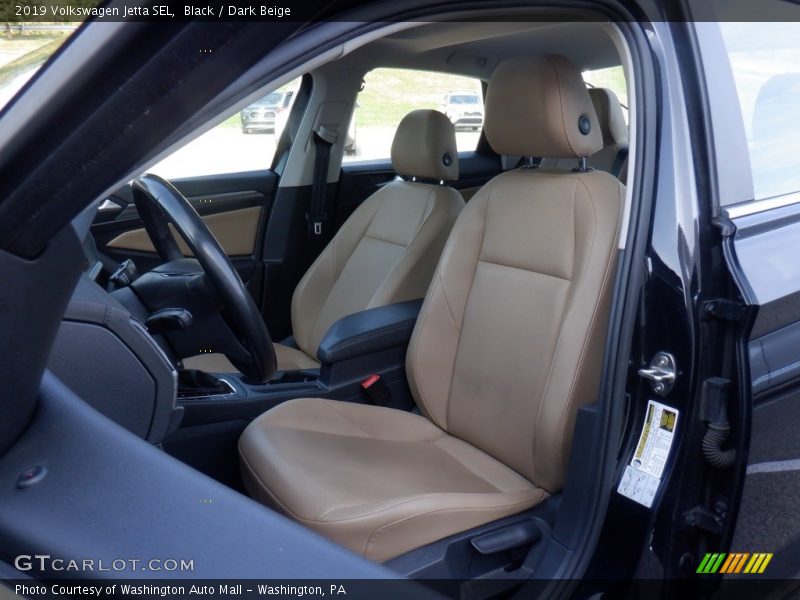 Front Seat of 2019 Jetta SEL