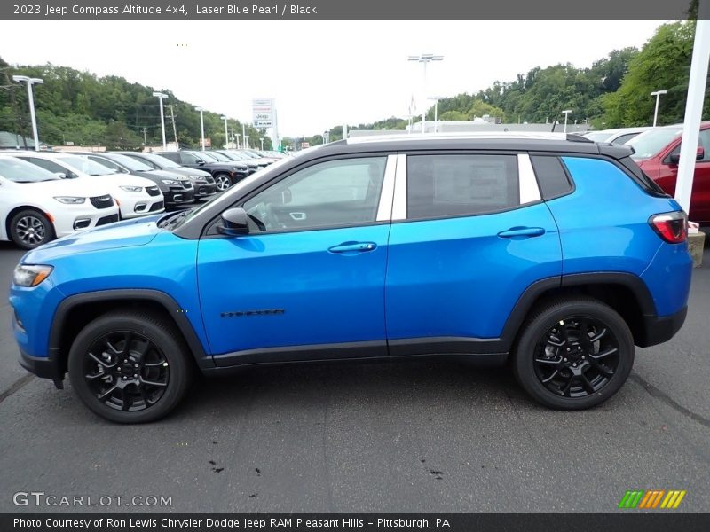 Laser Blue Pearl / Black 2023 Jeep Compass Altitude 4x4
