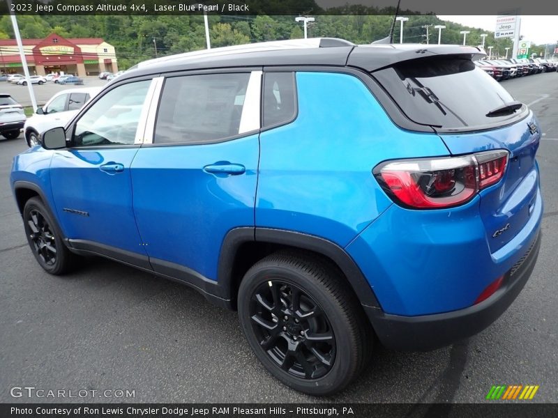 Laser Blue Pearl / Black 2023 Jeep Compass Altitude 4x4