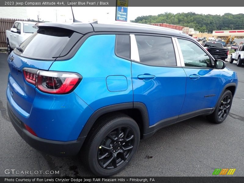 Laser Blue Pearl / Black 2023 Jeep Compass Altitude 4x4
