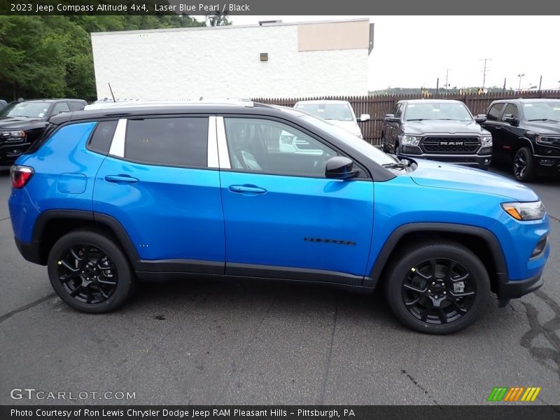 Laser Blue Pearl / Black 2023 Jeep Compass Altitude 4x4