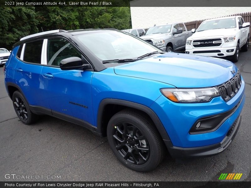 Laser Blue Pearl / Black 2023 Jeep Compass Altitude 4x4