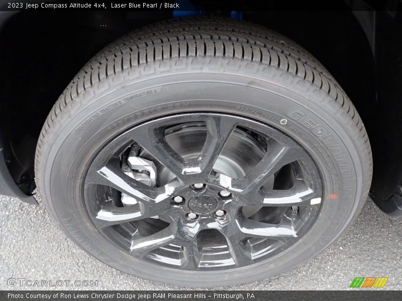 Laser Blue Pearl / Black 2023 Jeep Compass Altitude 4x4