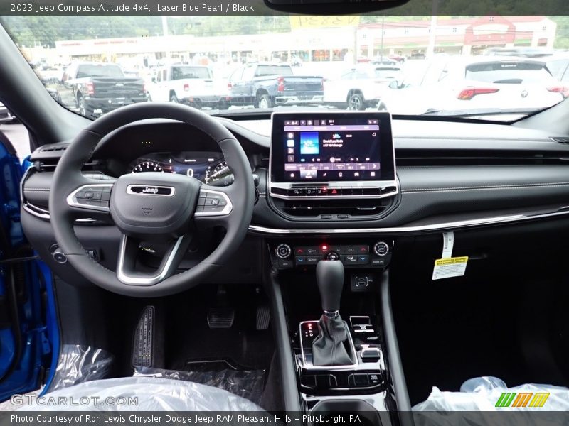 Laser Blue Pearl / Black 2023 Jeep Compass Altitude 4x4