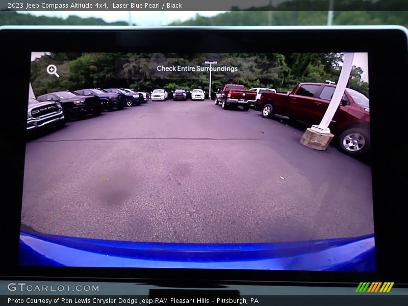 Laser Blue Pearl / Black 2023 Jeep Compass Altitude 4x4