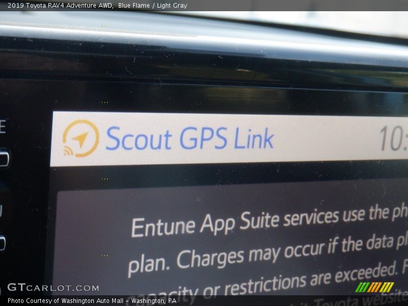 Blue Flame / Light Gray 2019 Toyota RAV4 Adventure AWD