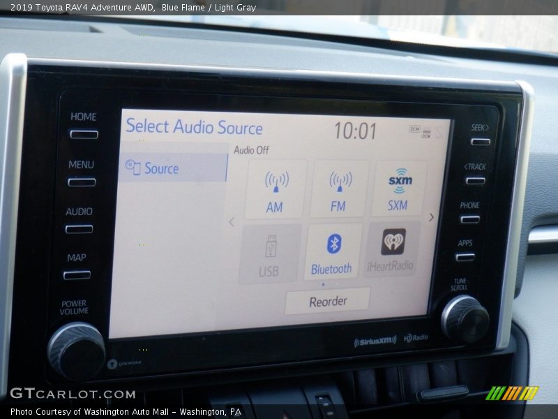 Blue Flame / Light Gray 2019 Toyota RAV4 Adventure AWD