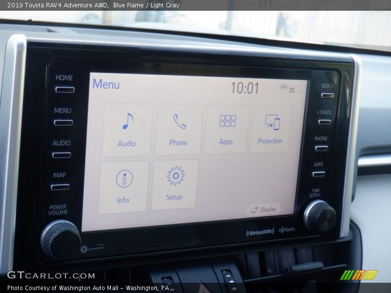 Blue Flame / Light Gray 2019 Toyota RAV4 Adventure AWD