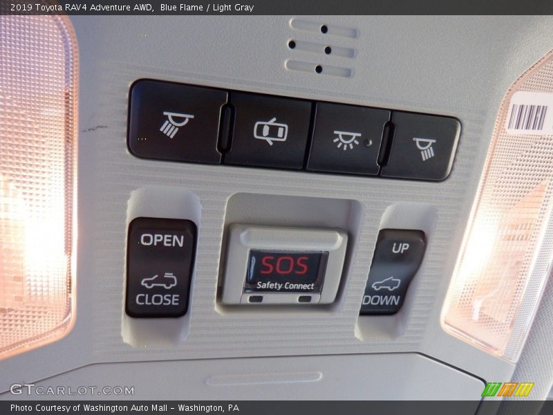 Blue Flame / Light Gray 2019 Toyota RAV4 Adventure AWD