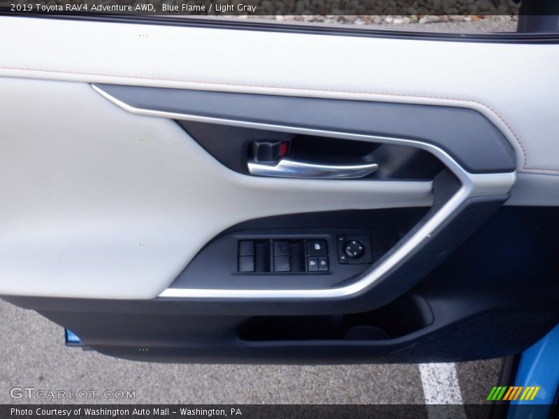 Blue Flame / Light Gray 2019 Toyota RAV4 Adventure AWD