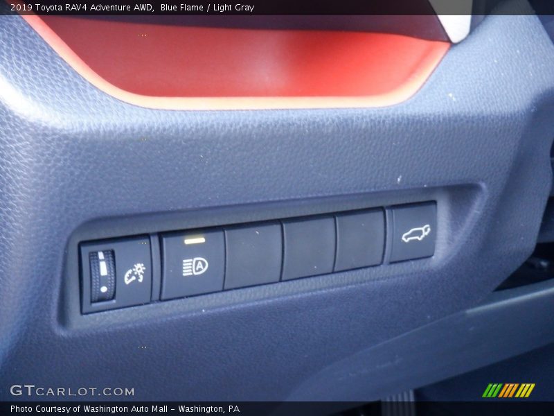 Blue Flame / Light Gray 2019 Toyota RAV4 Adventure AWD