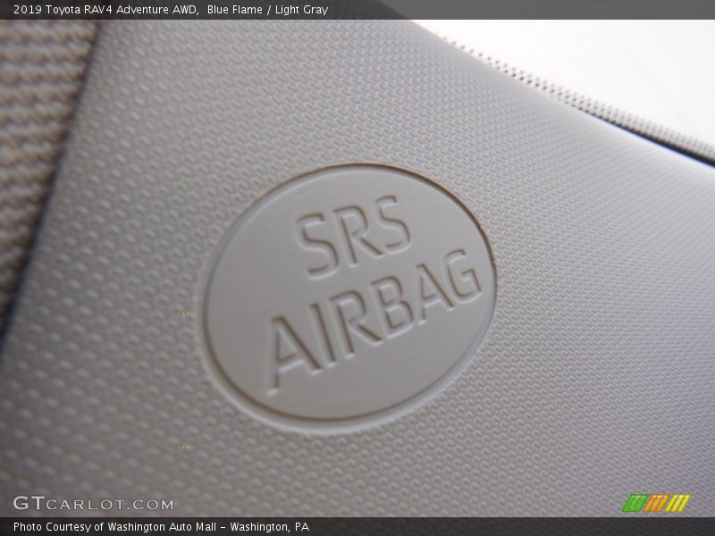 Blue Flame / Light Gray 2019 Toyota RAV4 Adventure AWD