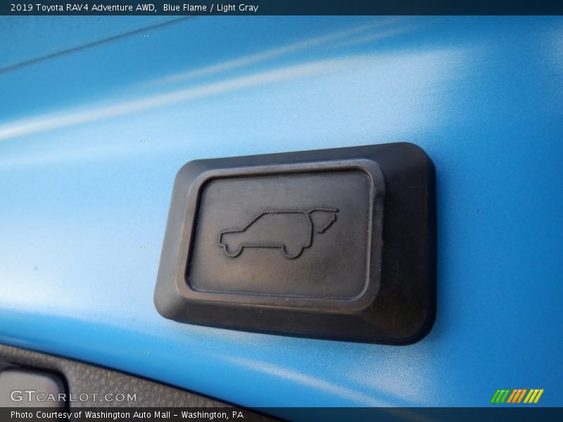 Blue Flame / Light Gray 2019 Toyota RAV4 Adventure AWD