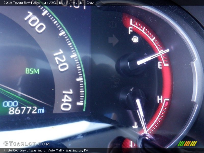 Blue Flame / Light Gray 2019 Toyota RAV4 Adventure AWD
