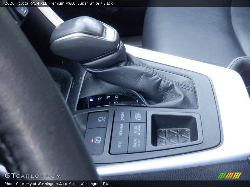 Super White / Black 2020 Toyota RAV4 XLE Premium AWD