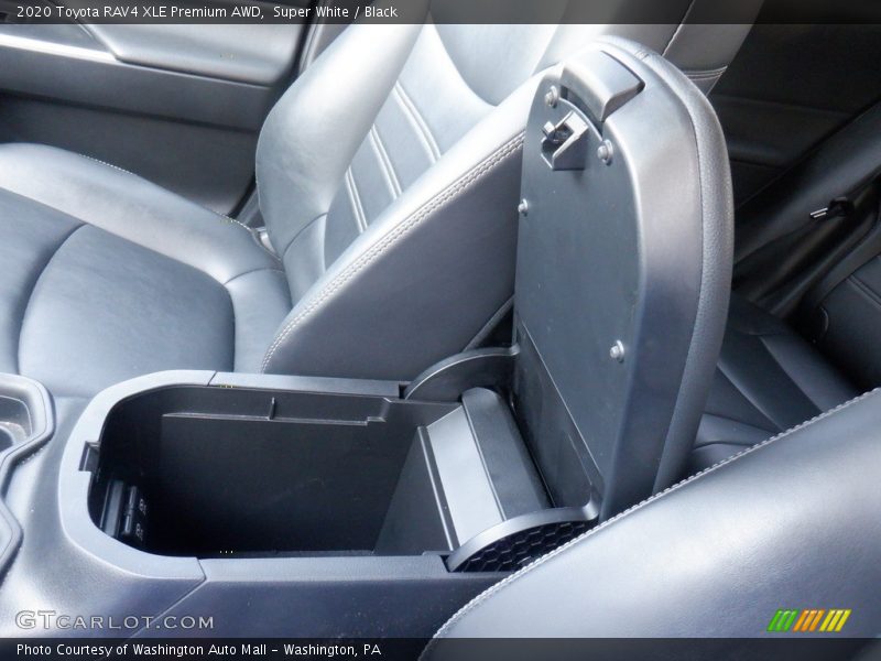 Super White / Black 2020 Toyota RAV4 XLE Premium AWD