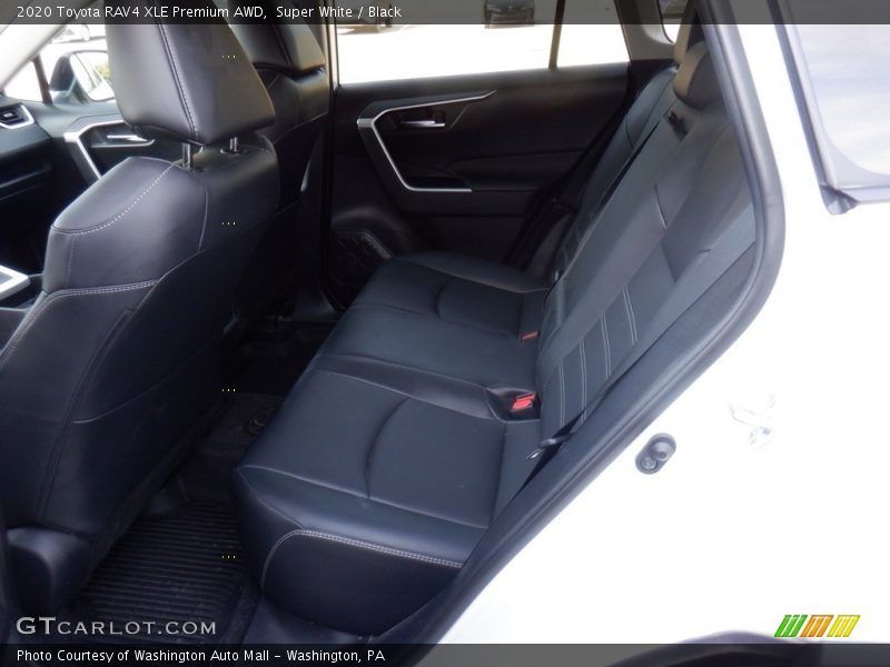 Super White / Black 2020 Toyota RAV4 XLE Premium AWD
