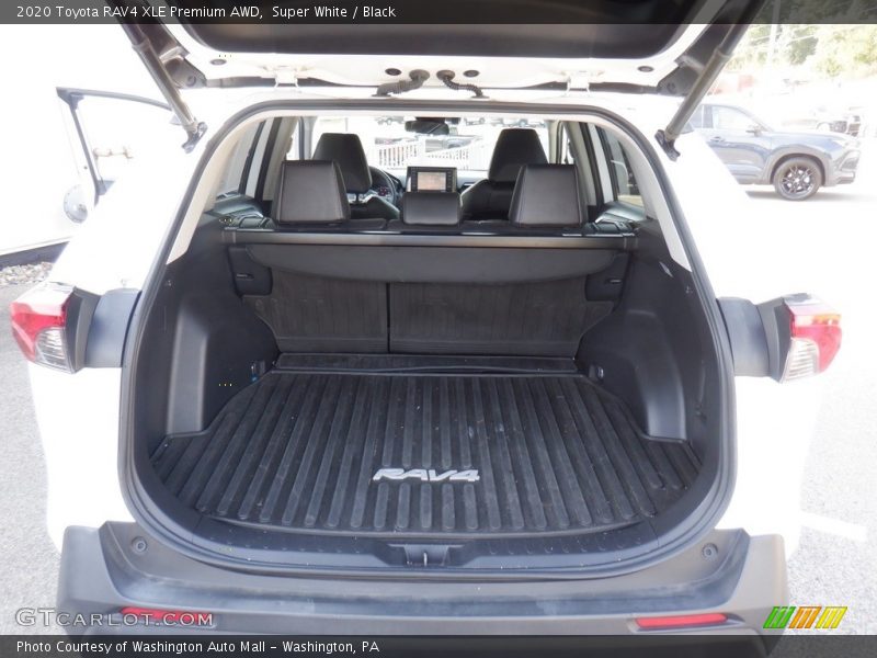 Super White / Black 2020 Toyota RAV4 XLE Premium AWD