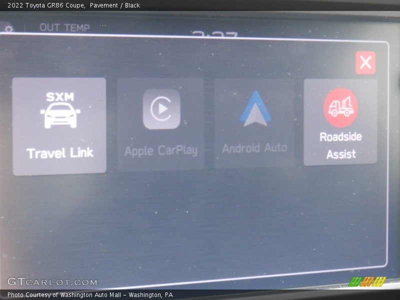Pavement / Black 2022 Toyota GR86 Coupe