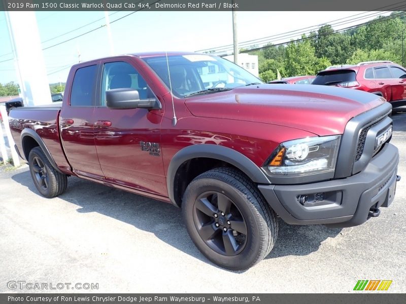 Front 3/4 View of 2019 1500 Classic Warlock Quad Cab 4x4