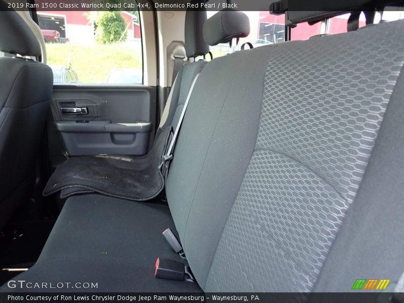 Delmonico Red Pearl / Black 2019 Ram 1500 Classic Warlock Quad Cab 4x4