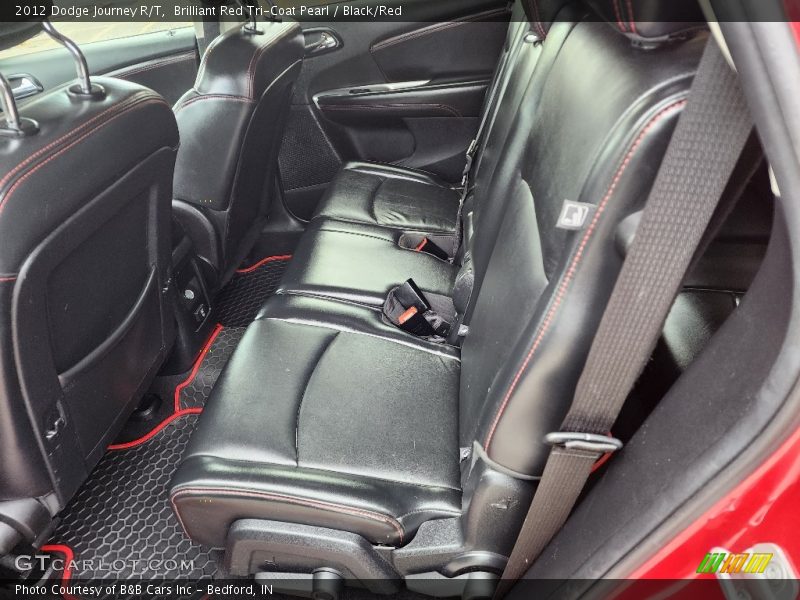 Rear Seat of 2012 Journey R/T