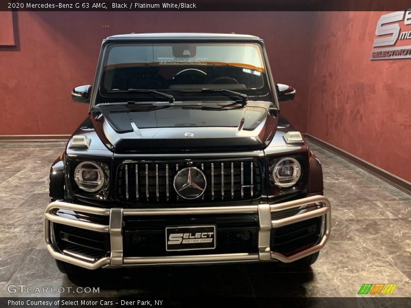 Black / Platinum White/Black 2020 Mercedes-Benz G 63 AMG