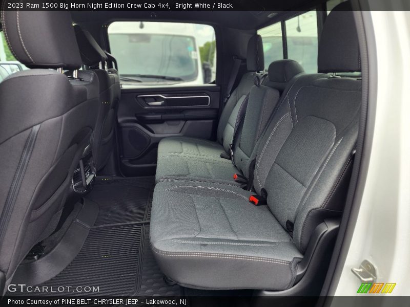 Bright White / Black 2023 Ram 1500 Big Horn Night Edition Crew Cab 4x4