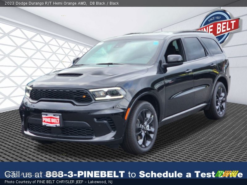 DB Black / Black 2023 Dodge Durango R/T Hemi Orange AWD