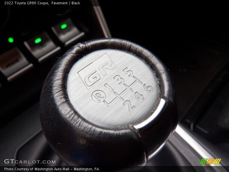  2022 GR86 Coupe 6 Speed Manual Shifter