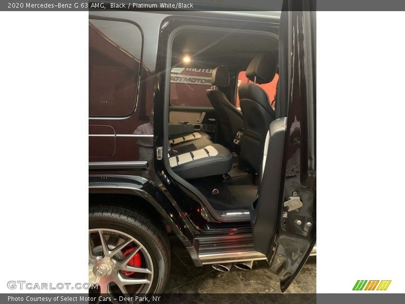 Black / Platinum White/Black 2020 Mercedes-Benz G 63 AMG