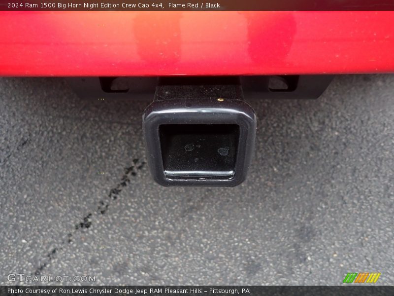 Flame Red / Black 2024 Ram 1500 Big Horn Night Edition Crew Cab 4x4