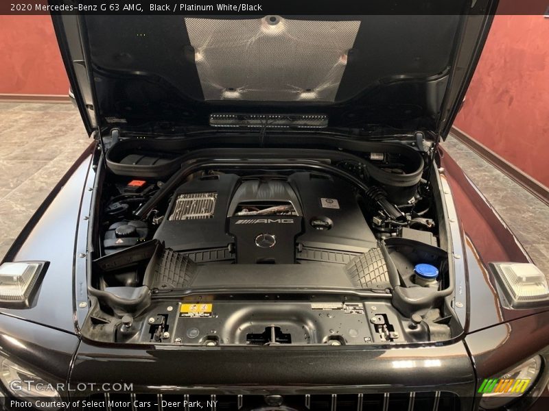 Black / Platinum White/Black 2020 Mercedes-Benz G 63 AMG