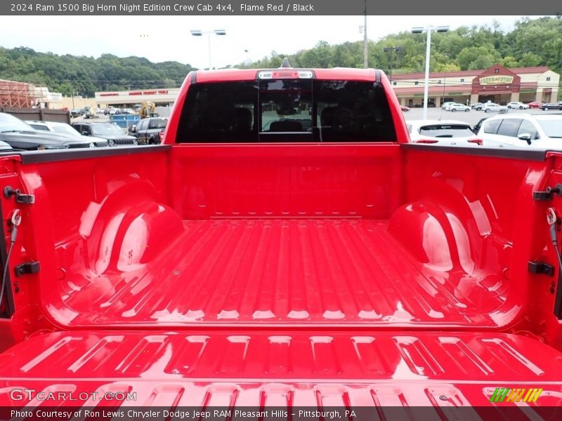 Flame Red / Black 2024 Ram 1500 Big Horn Night Edition Crew Cab 4x4