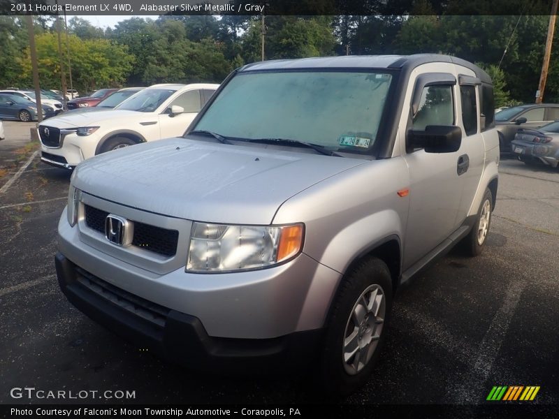 Alabaster Silver Metallic / Gray 2011 Honda Element LX 4WD