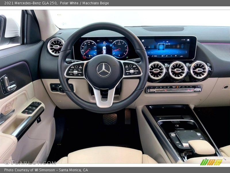 Polar White / Macchiato Beige 2021 Mercedes-Benz GLA 250