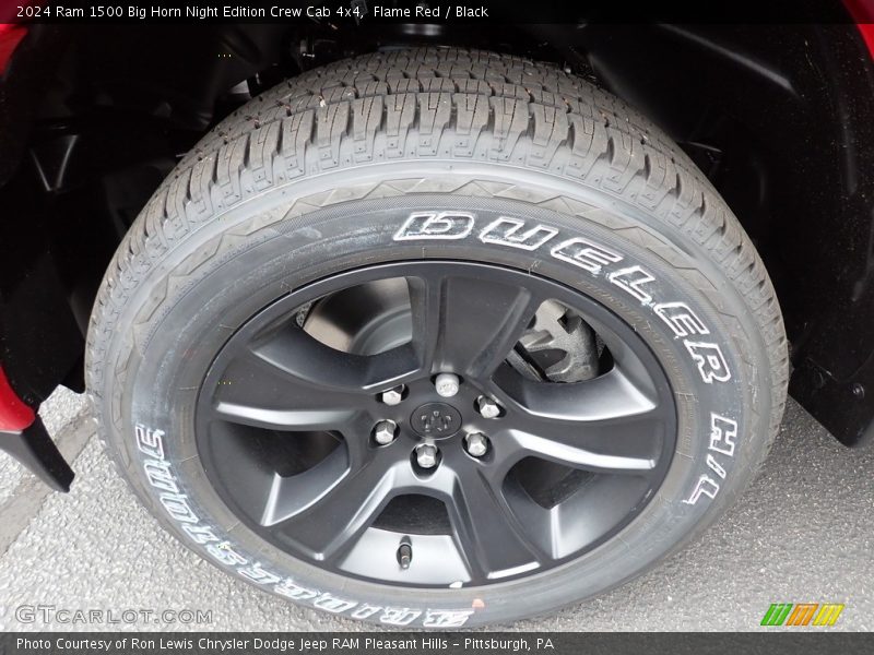  2024 1500 Big Horn Night Edition Crew Cab 4x4 Wheel