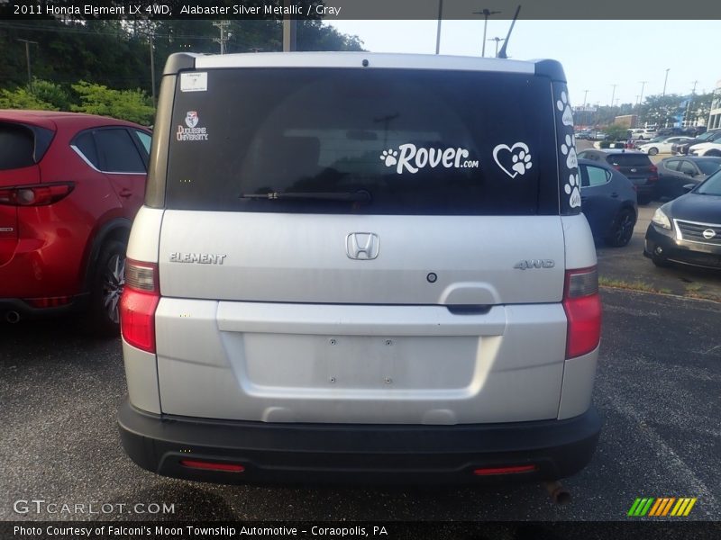 Alabaster Silver Metallic / Gray 2011 Honda Element LX 4WD