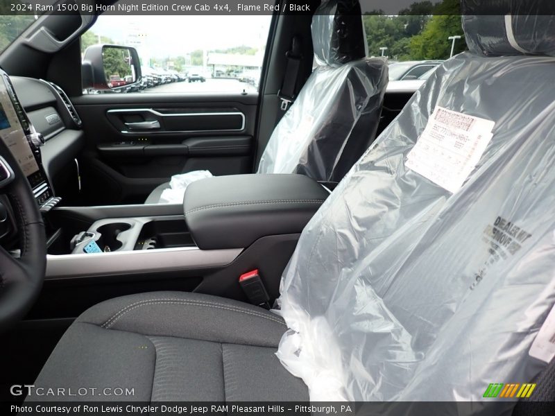 Flame Red / Black 2024 Ram 1500 Big Horn Night Edition Crew Cab 4x4