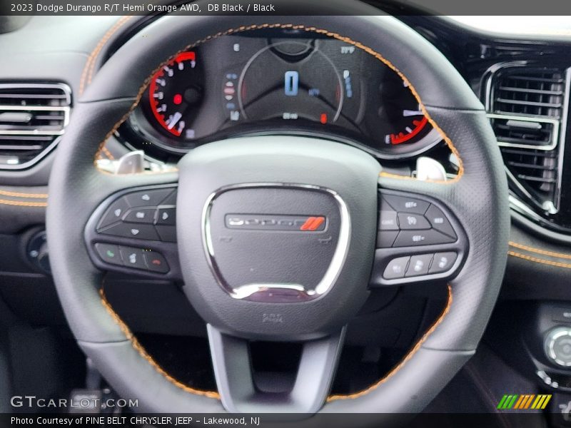  2023 Durango R/T Hemi Orange AWD Steering Wheel