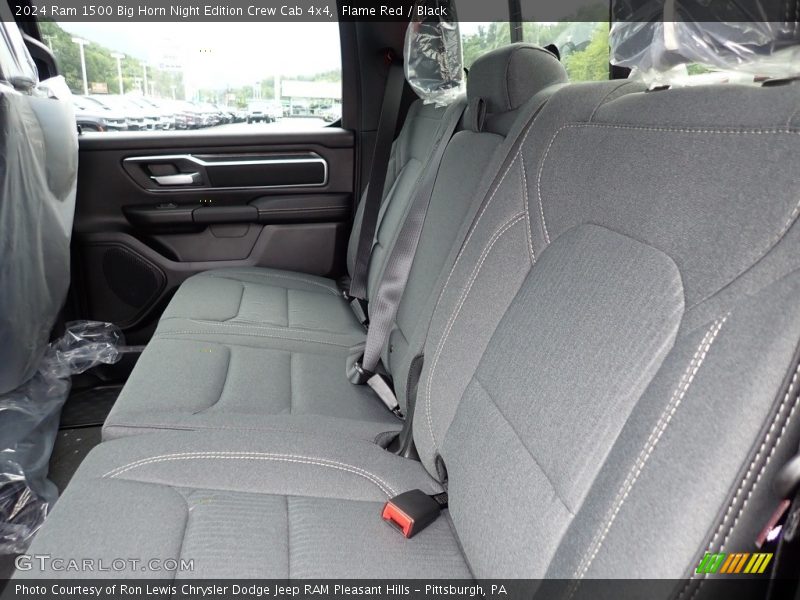 Flame Red / Black 2024 Ram 1500 Big Horn Night Edition Crew Cab 4x4