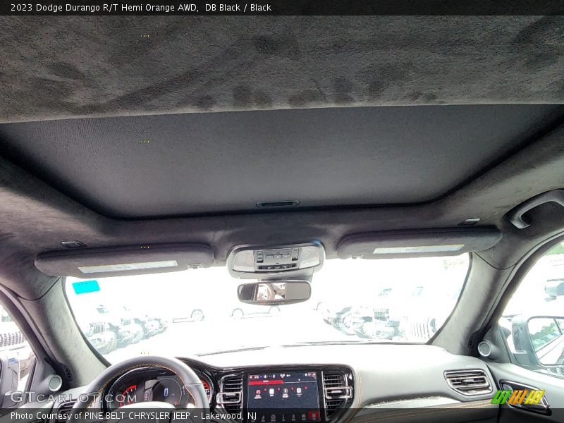 DB Black / Black 2023 Dodge Durango R/T Hemi Orange AWD